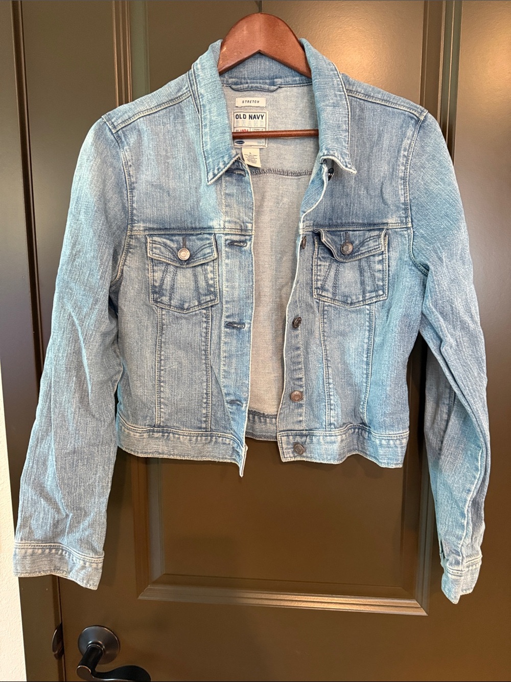 Old Navy Light Wash Blue Denim Jacket